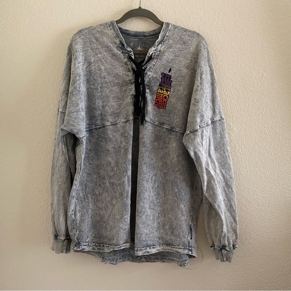 Disney Hocus Pocus 25th Anniversary Black Flame Candle Spirit Jersey - Picture 1 of 12